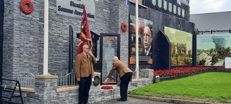 1st Shankill Somme Association Commemorates Annual 1st July Service of Remembrance 2023