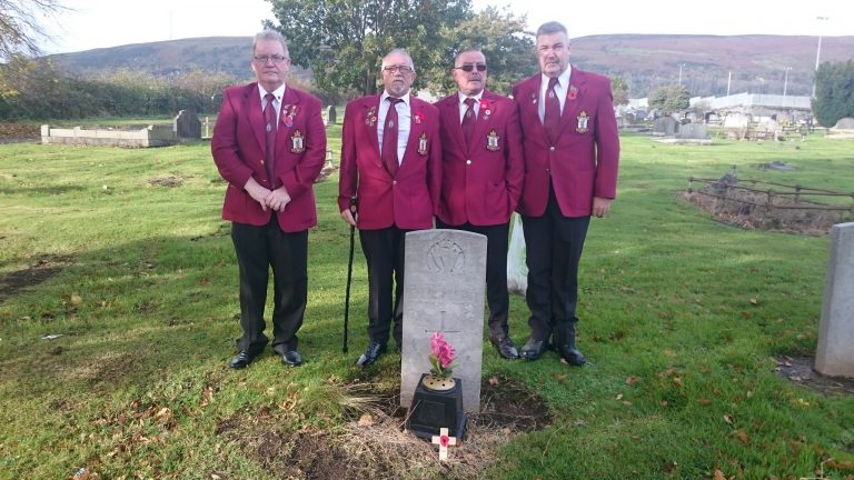 1st Shankill Somme Association Pays Tribute at City Cemetery 2016