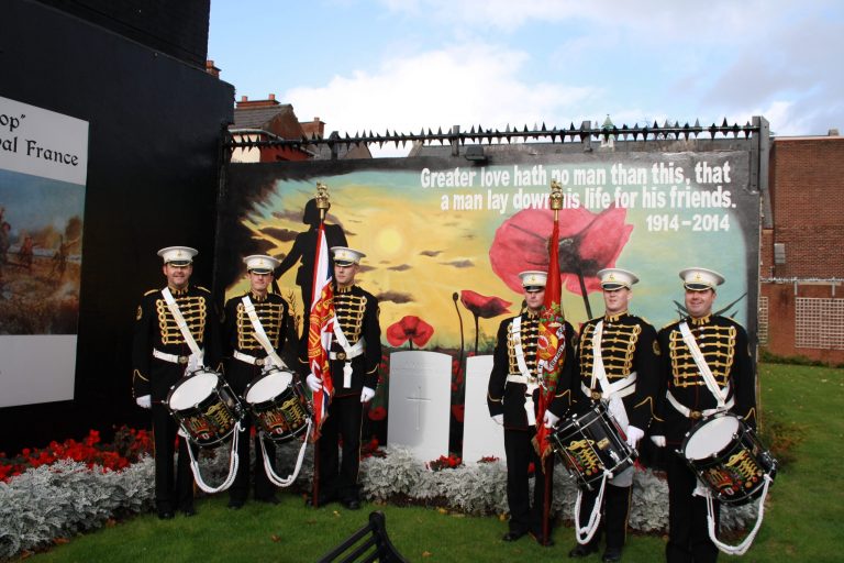 Shankill Somme Association Pays Tribute in Remembrance Parade and Service 2014