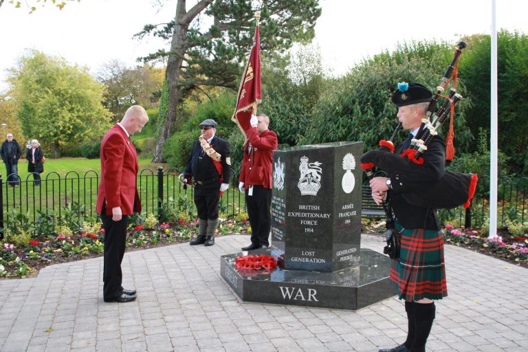 Shankill Somme Association Pays Tribute in Remembrance Parade and Service 2014