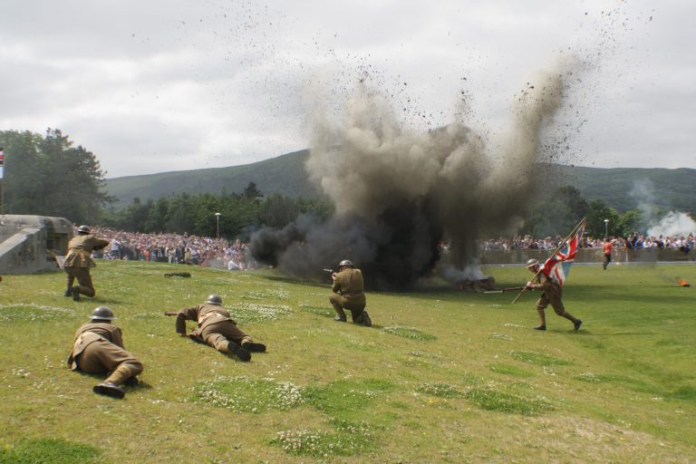 Commemorative Reenactment Marks 100th Anniversary of Battle of the Somme 2016